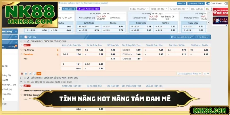 Tính năng hot nâng tầm đam mê